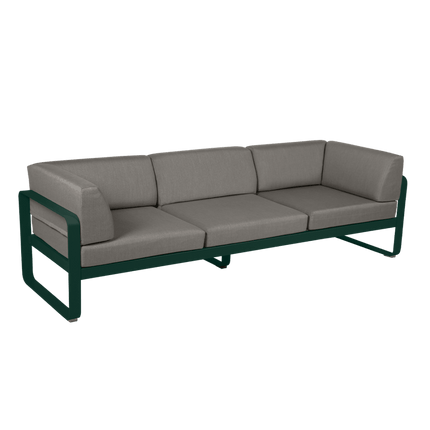 Bellevie 3-Seater Club Sofa for Hotel Terraces - CWDH