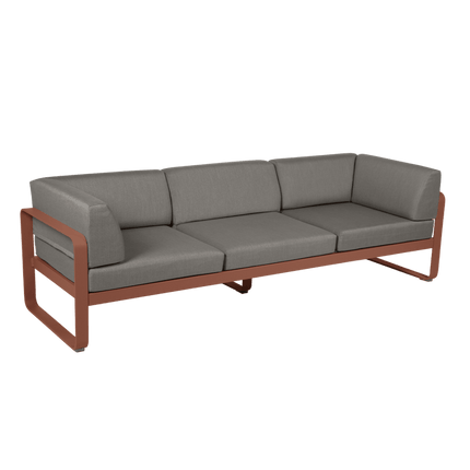 Bellevie 3-Seater Club Sofa for Hotel Terraces - CWDH