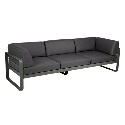 Bellevie 3-Seater Club Sofa for Hotel Terraces - CWDH