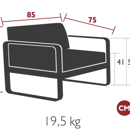 modern outdoor seating for patio or garden.