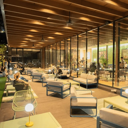  showcasing a stylish and comfortable seating option for indoor or outdoor use.