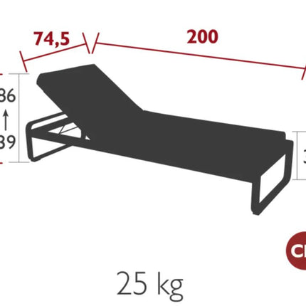 Bellevie Premium Sunlounger - hospitality