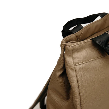 Bermon RCS Collection Recycled PU Backpack With Padded Laptop Compartment And Luxe Craftsmanship - hospitality