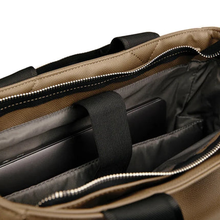 Bermon RCS Collection Recycled PU Backpack With Padded Laptop Compartment And Luxe Craftsmanship - hospitality