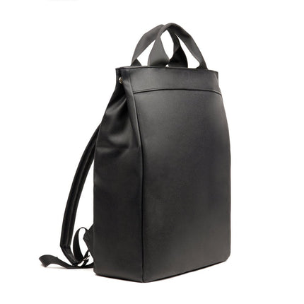 Bermon RCS Collection Recycled PU Backpack With Padded Laptop Compartment And Luxe Craftsmanship - hospitality