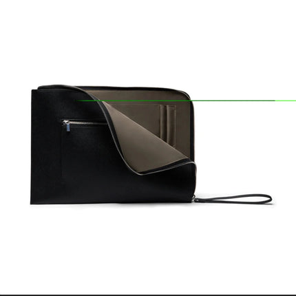 Bermond RCS Collection 14 Inch Laptop Sleeve In Premium Full Grain Leather With Hand Finished Edges - hospitality