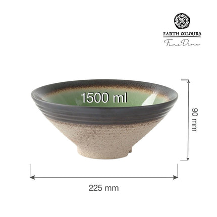 Beryl conical bowl, 225x(H)90mm - hospitality