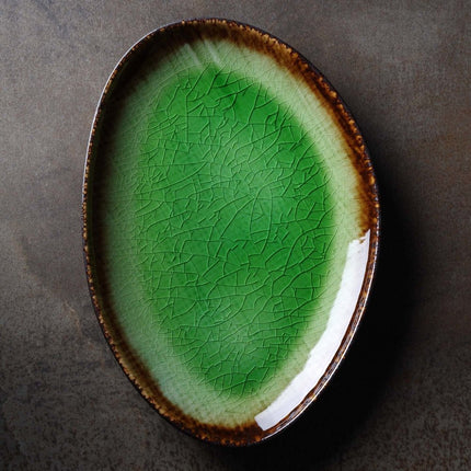 Beryl organic shaped plate, 270x190mm - hospitality
