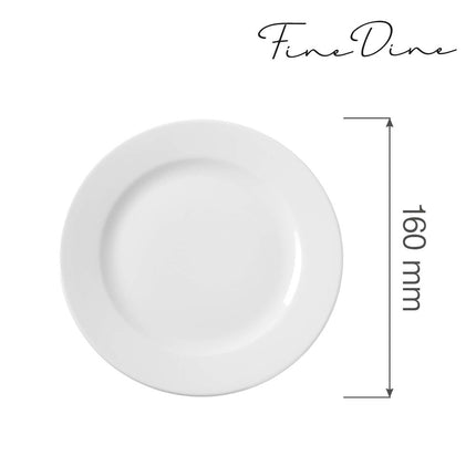 Bianco flat plate, 160mm - hospitality