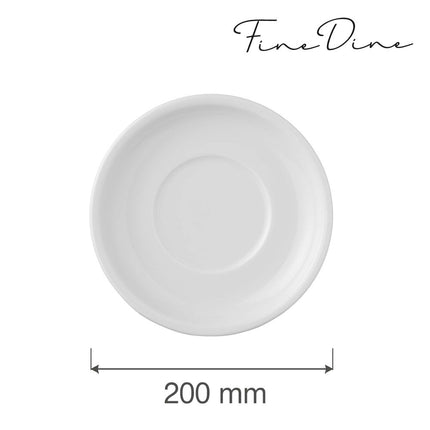 Bianco saucer, 200mm - hospitality