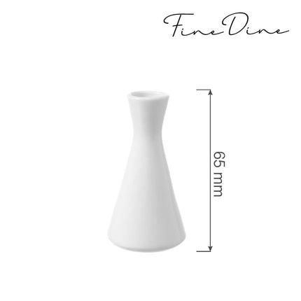 Bianco vase, 65x(H)125mm - hospitality