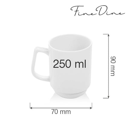 Biano stackable mug, 250ml - hospitality