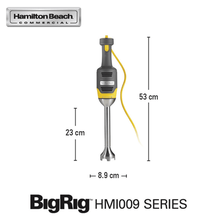 BigRig hand blender HMI009-CE, 230mm - hospitality