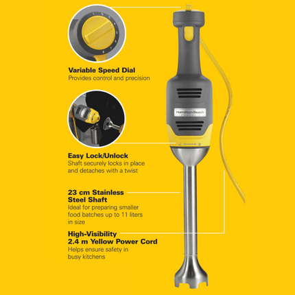 BigRig hand blender HMI009-CE, 230mm - hospitality