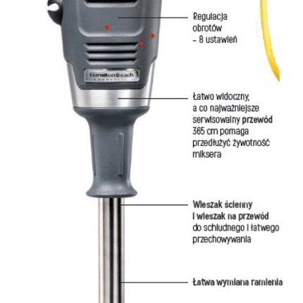 BigRig Immersion Blender, 820x216mm - hospitality