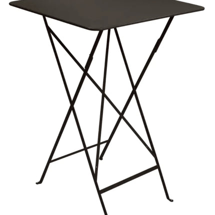  71x71 cm foldable steel outdoor bar table with powder coating.Foldable High Table Ferob Outdoor7930.0Candied Orange