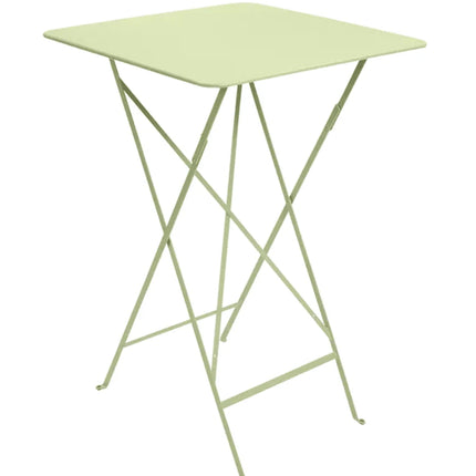  foldable steel outdoor bar table with vibrant color and powder-coated finish.Foldable High Table Ferob Outdoor7920.0Maya Blue