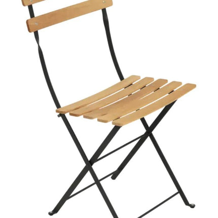 Bistro Natural Chair Wood & Metal - hospitality