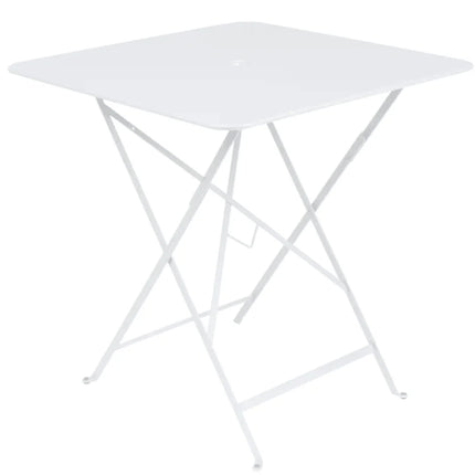  71x71cm square antracite metal table with parasol hole for patio or restaurant useFoldable Table Ferob Outdoor7933.0Anthracite