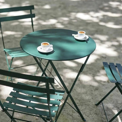 Bistro Table Ø117cm six seater - hospitality