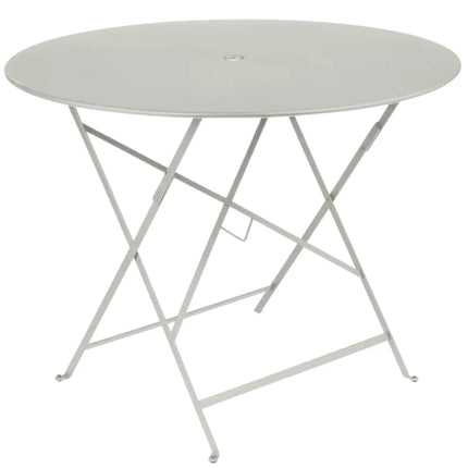  outdoor cafe furniture with powder-coated finish.Round Table Fermob7913.0Willow Green