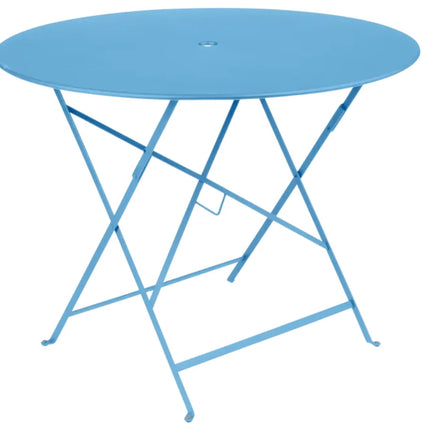 Bistro Table Ø117cm six seater - Custom Wood DesignsRound Fermob Bistro Table Ø117cm with umbrella hole