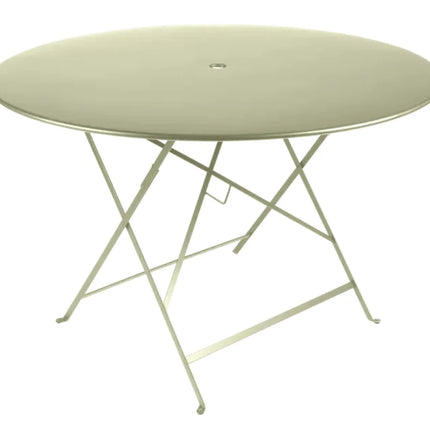 Bistro Table Ø117cm six seater - Custom Wood DesignsRound Fermob Bistro Table Ø 96 in grey metal