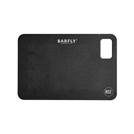 Black bar cutting board, 150x230mm - hospitality