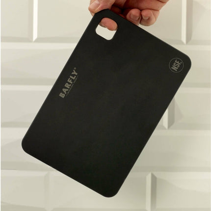 Black bar cutting board, 150x230mm - hospitality