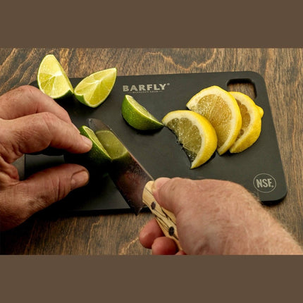 Black bar cutting board, 150x230mm - hospitality