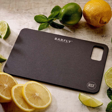 Black bar cutting board, 150x230mm - hospitality