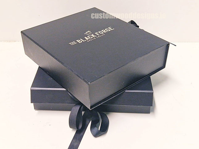 Black gift box with ribbon pack of 20 - hospitality
