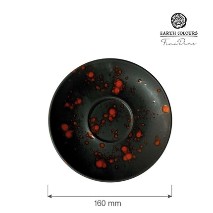 Bloom cappuccino saucer, 160mm - hospitality