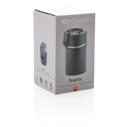Bogota compact vacuum mug with ceramic coating - hospitality