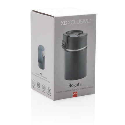 Bogota compact vacuum mug with ceramic coating - hospitality