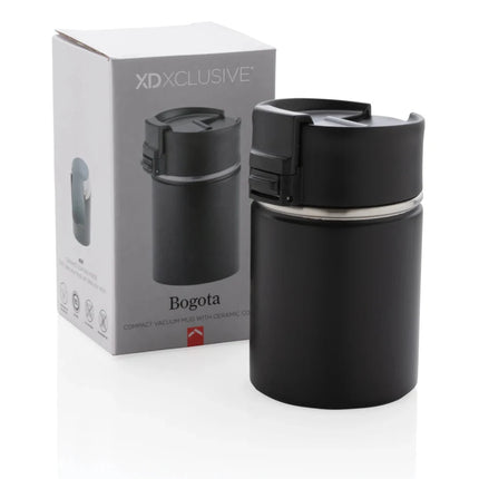 Bogota compact vacuum mug with ceramic coating - hospitality