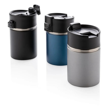 Bogota compact vacuum mug with ceramic coating - hospitality