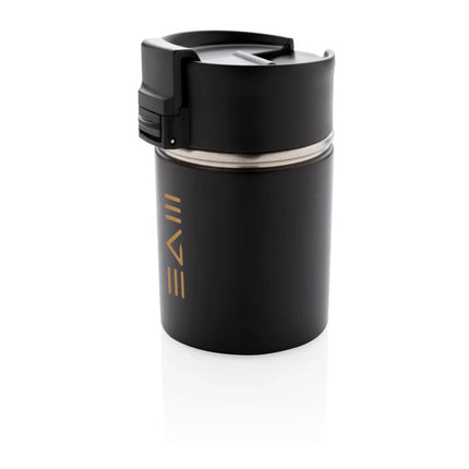 Bogota compact vacuum mug with ceramic coating - hospitality