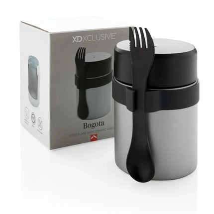 Bogota food flask with ceramic coating - hospitality