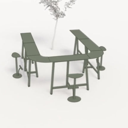  suitable for a modern dining setting.