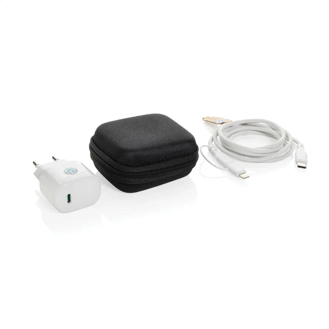 Boost RCS reycled PET 20W type C 2 pcs charging set - hospitality