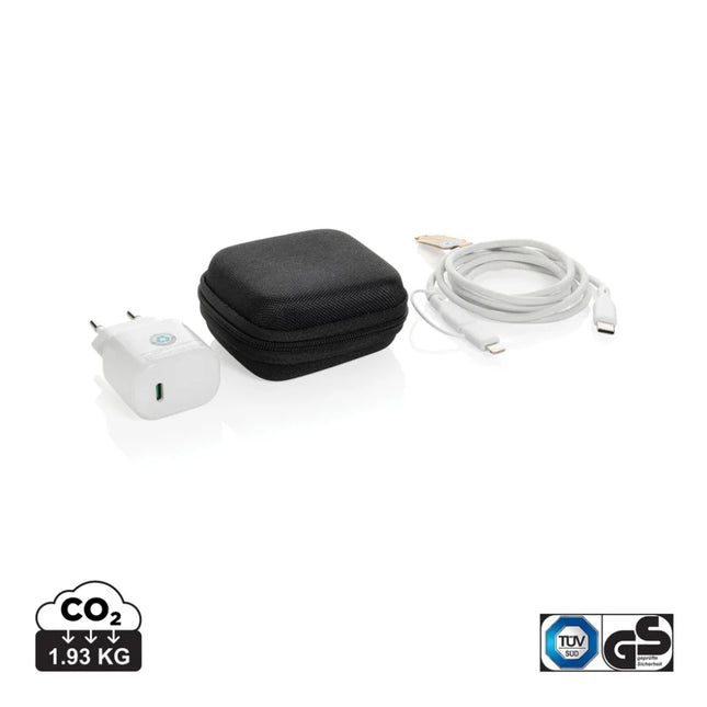 Boost RCS reycled PET 20W type C 2 pcs charging set - hospitality