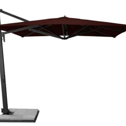 Borée 3x3m Commercial Parasol with Base and Sealing Plate SET - hospitality