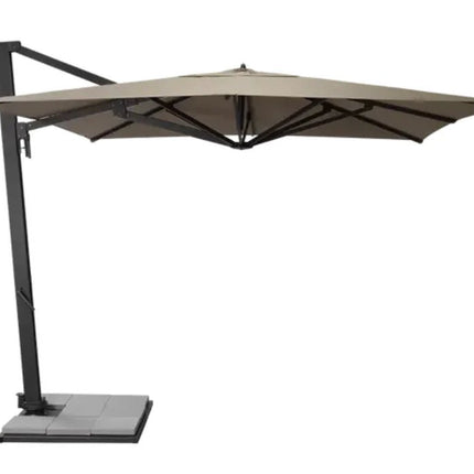 Borée 3x3m Commercial Parasol with Base and Sealing Plate SET - hospitality