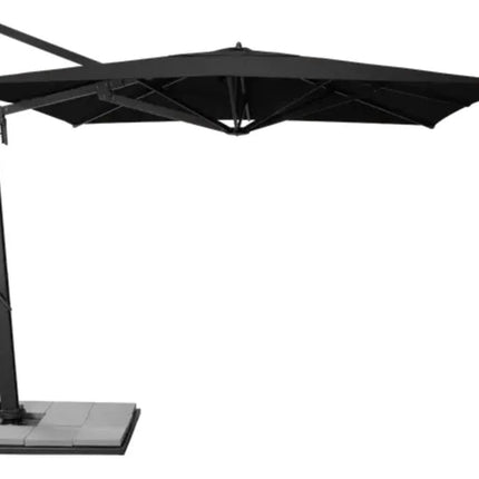 Borée 3x3m Commercial Parasol with Base and Sealing Plate SET - hospitality
