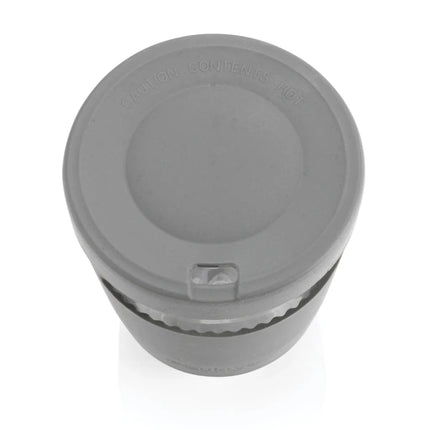 Borosilicate glass with silicone lid and sleeve - hospitality