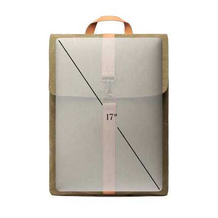 Bosle Atelier GRS Recycled Canvas Backpack - hospitality