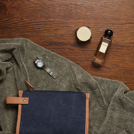 Bosle GRS Recycled Canvas Toiletry Bag Atelier - hospitality