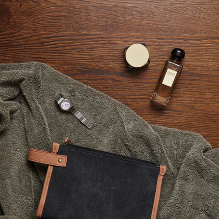 Bosle GRS Recycled Canvas Toiletry Bag Atelier - hospitality