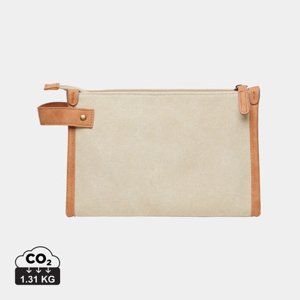 Bosle GRS Recycled Canvas Toiletry Bag Atelier - hospitality